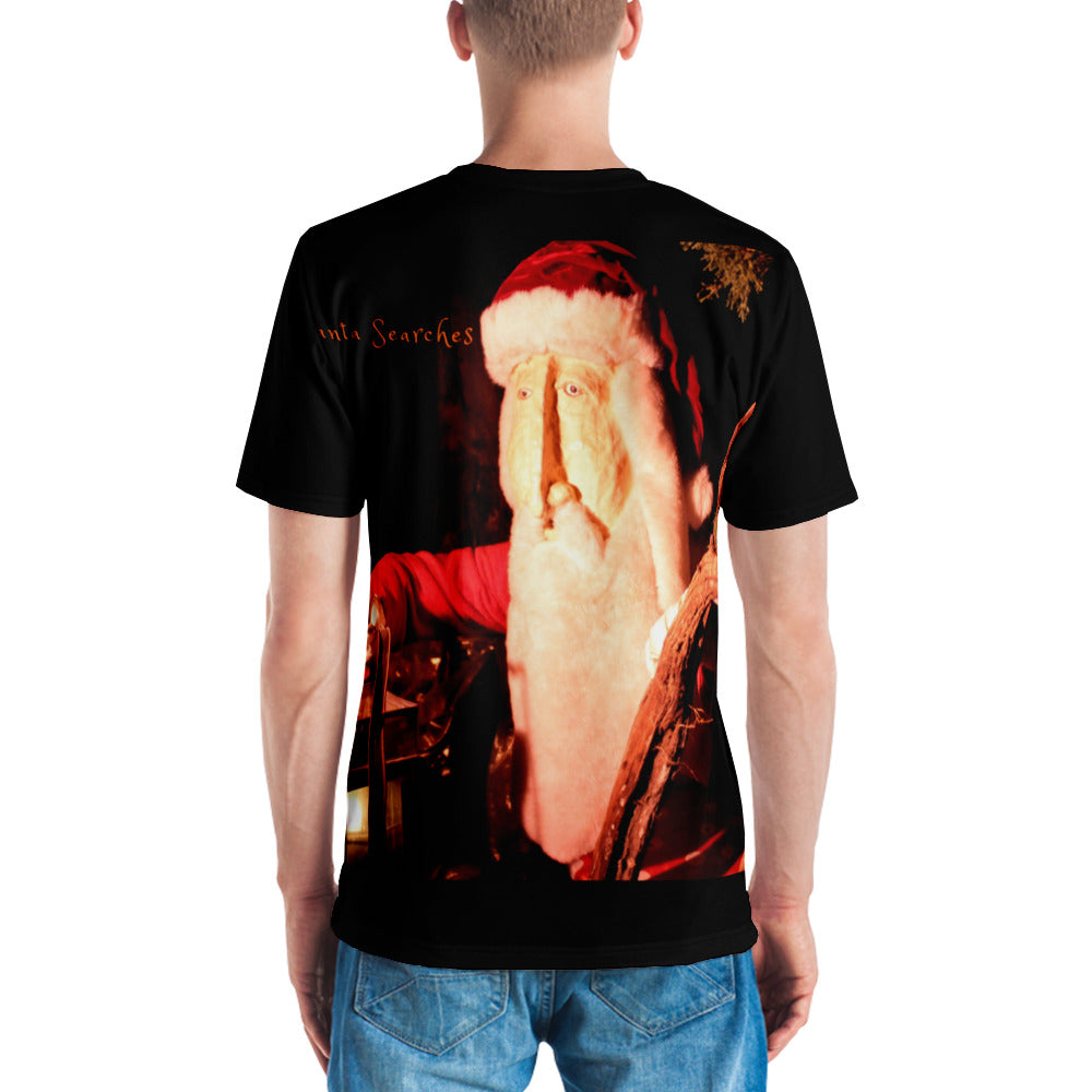 Men's T-shirt, Santa Searches