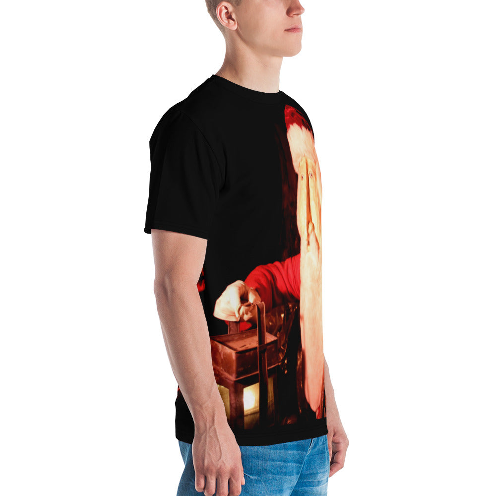 Men's T-shirt, Santa Searches