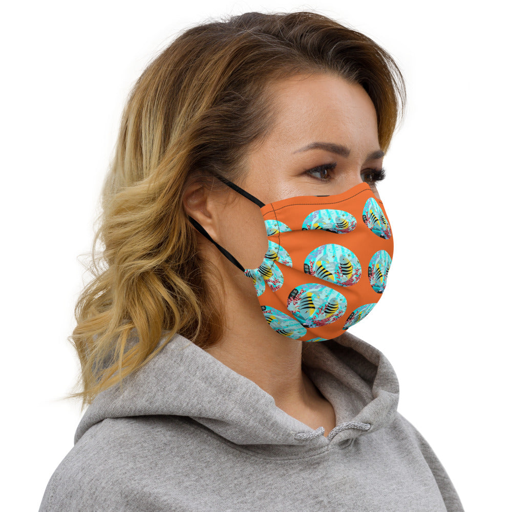 Premium face mask, Coral Reef Fish
