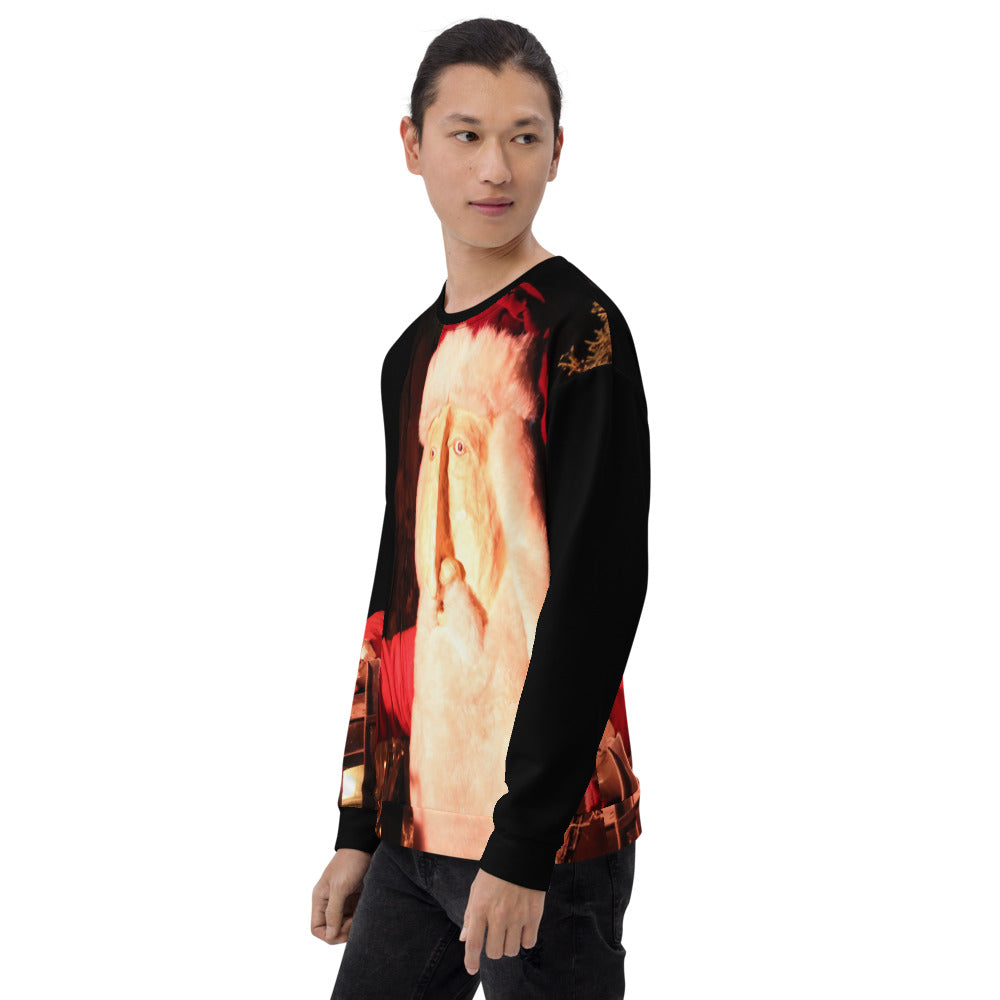 Unisex Sweatshirt, Santa Searches
