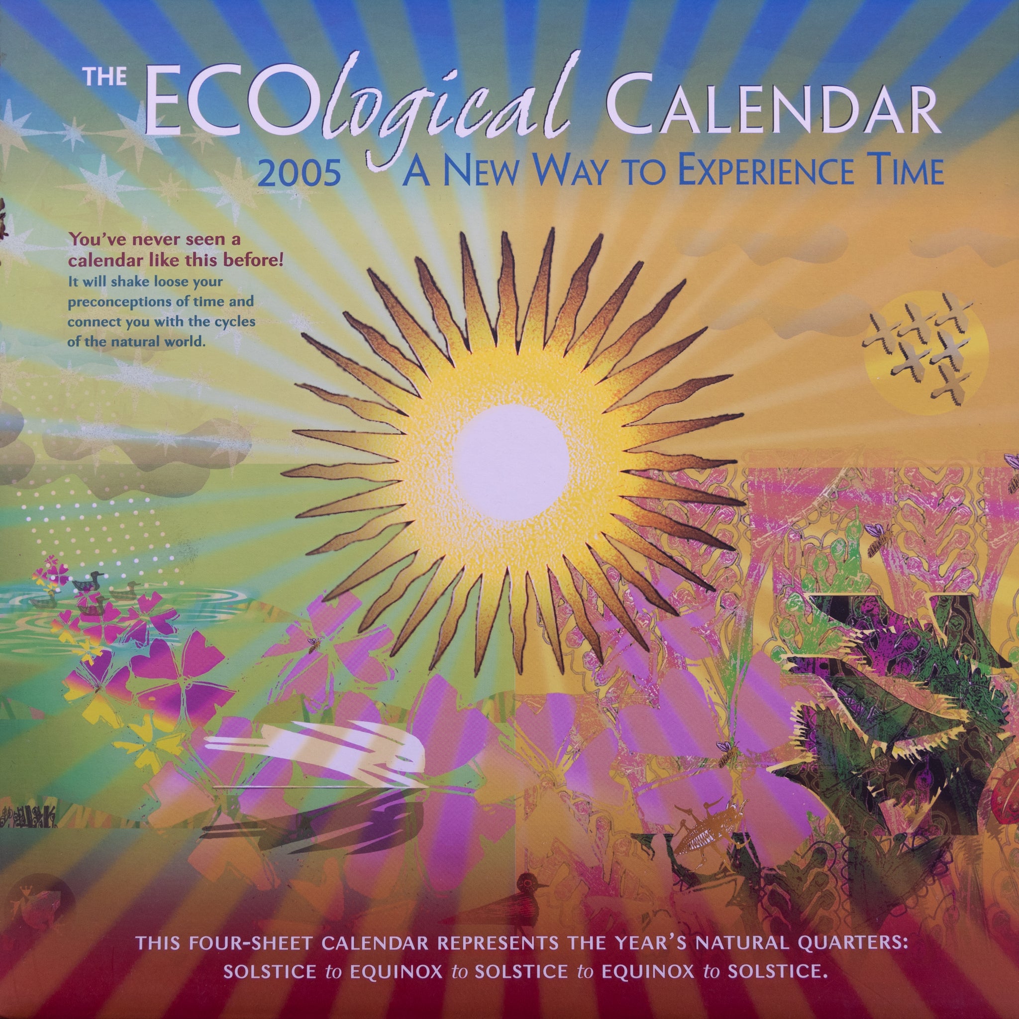 SOLD OUT!! Complete set of All ECOlogical Calendars 2005 -2021, FREE SHIPPING ON SET