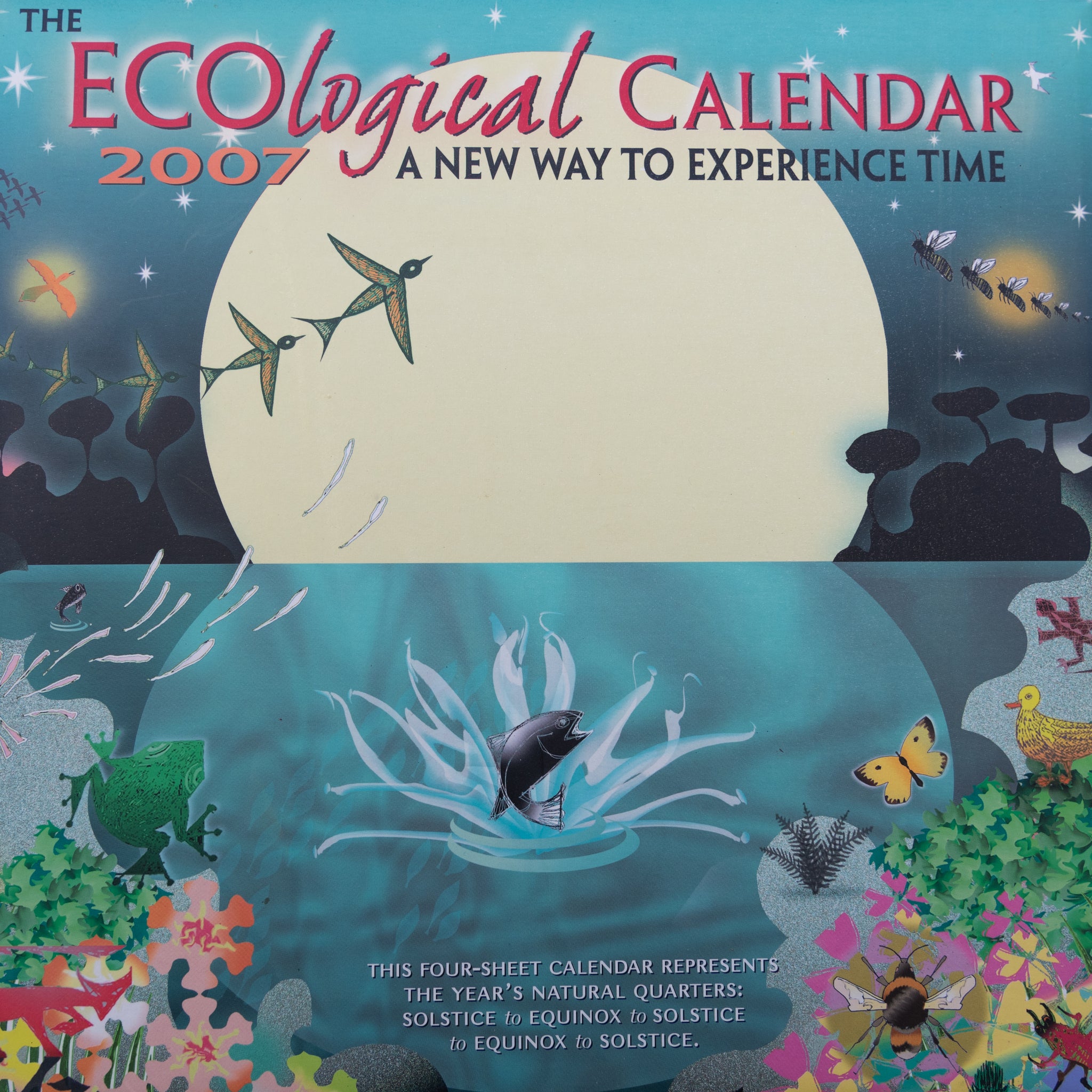 SOLD OUT!! Complete set of All ECOlogical Calendars 2005 -2021, FREE SHIPPING ON SET