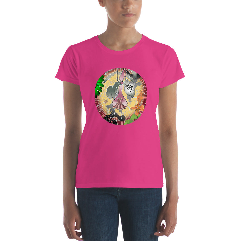 Women's short sleeve t-shirt, Summer Spider