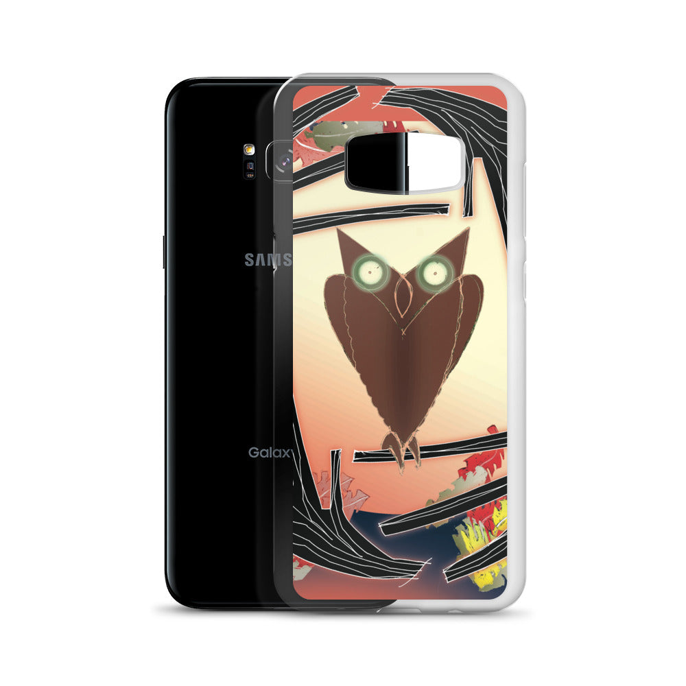 Samsung Case, Fall Owl