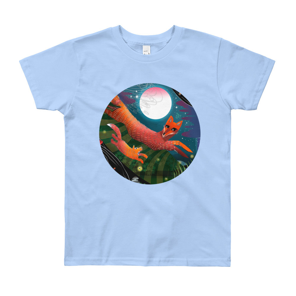 Youth Short Sleeve T-Shirt 8 - 12, Autumn Fox