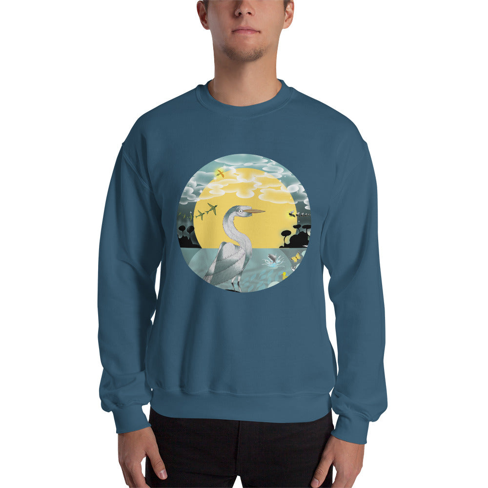 Sweatshirt, Spring Egret