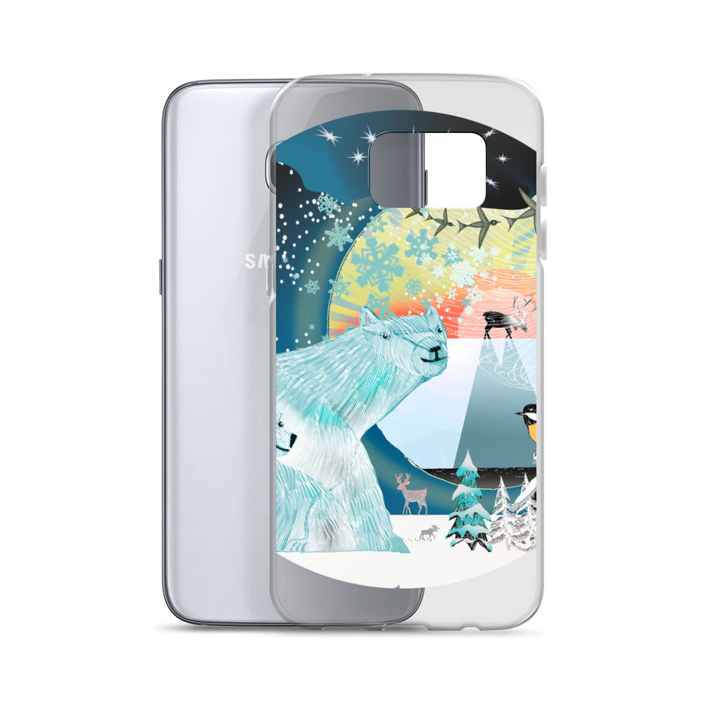 Samsung Case, Winter Bear