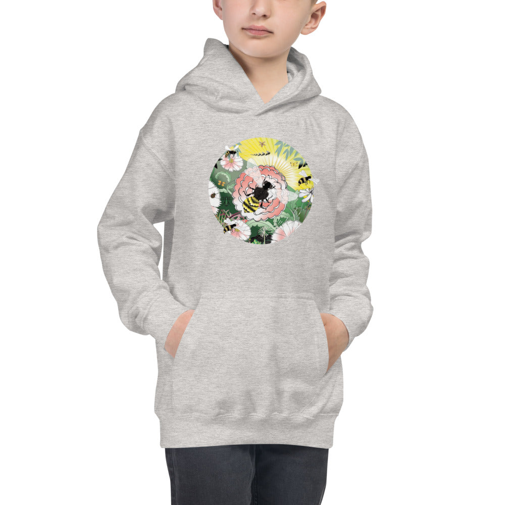 Kids Hoodie, Spring Bee