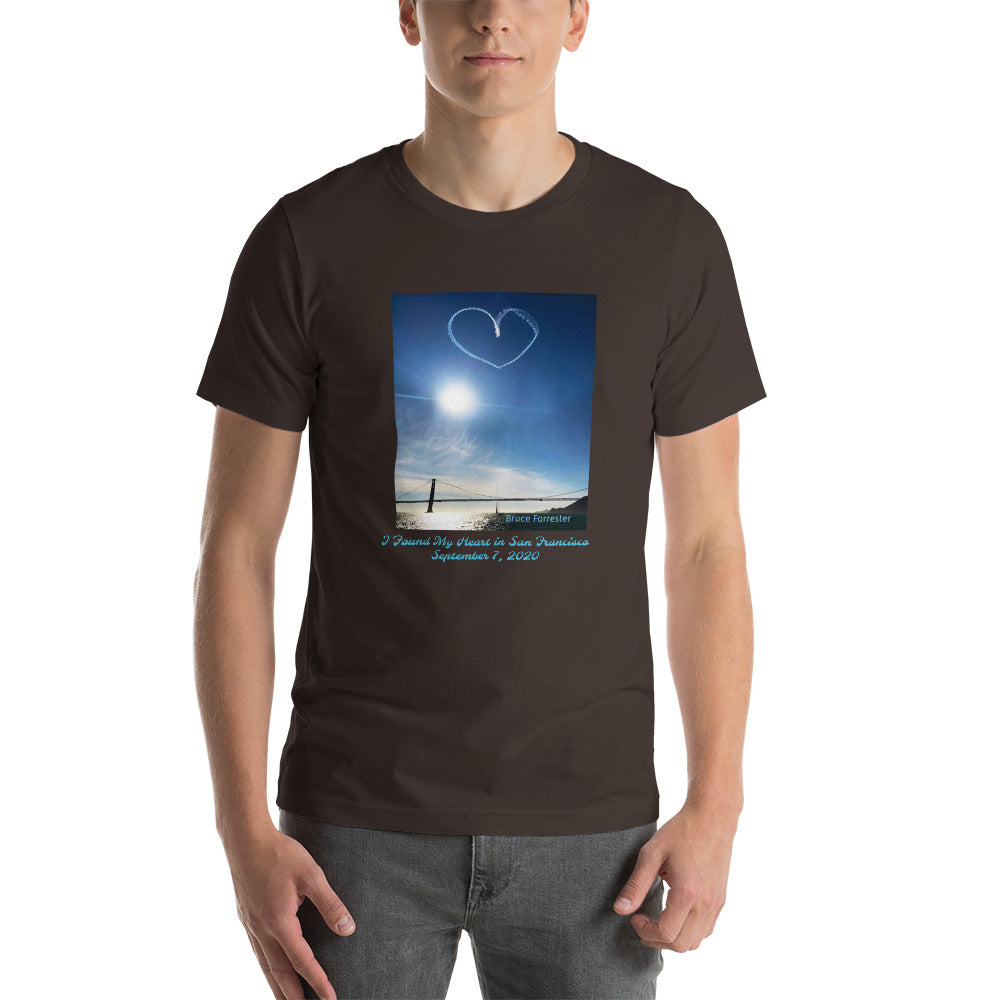 Short-Sleeve Unisex T-Shirt, The Heart of San Francisco