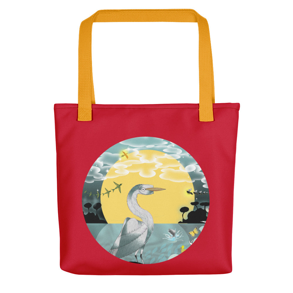 Tote bag, Spring Egret