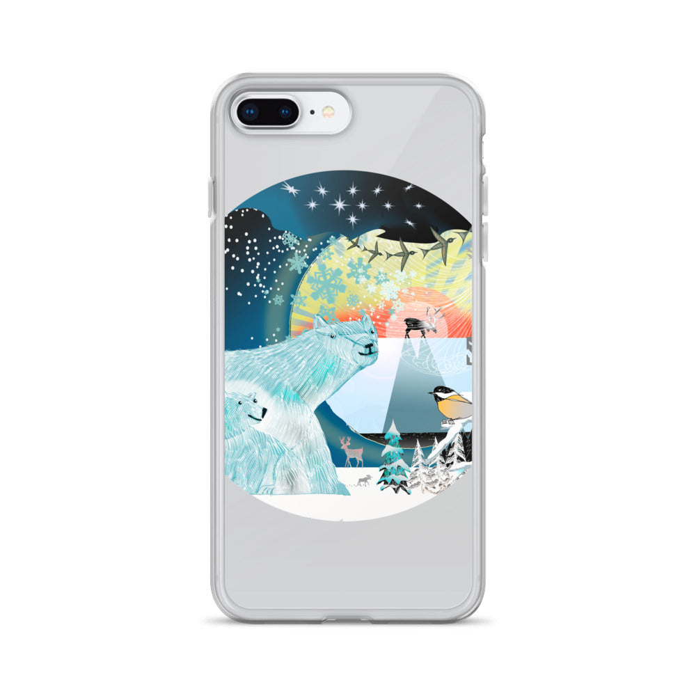 iPhone Case, Winter Polar Bear