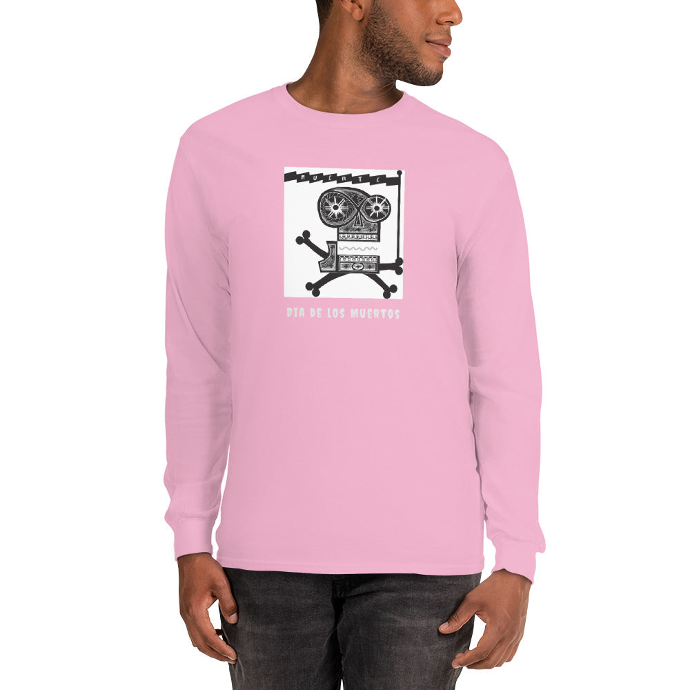 Men’s unisex Long Sleeve Shirt, Dia de los Muertos