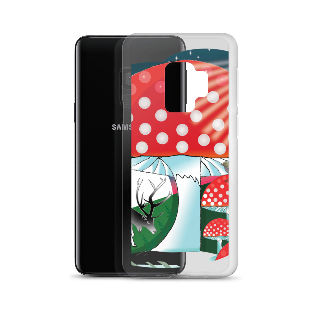 Samsung Case, Winter Mushroom
