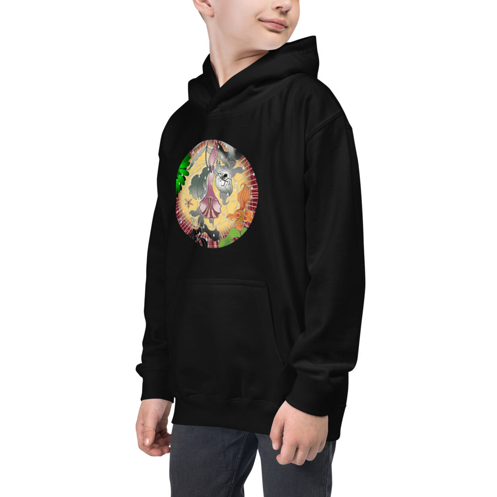 Kids Hoodie, Summer Spider