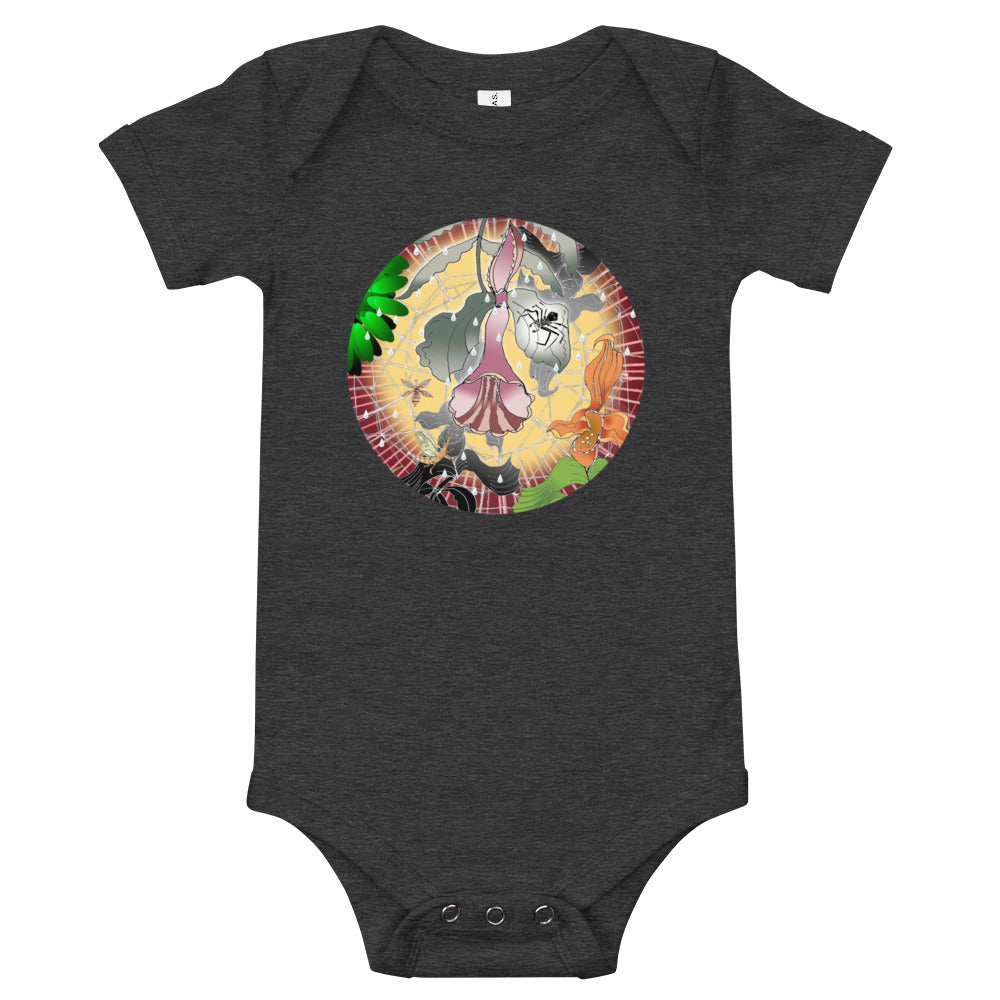 T-Shirt baby onesie, Summer Spider