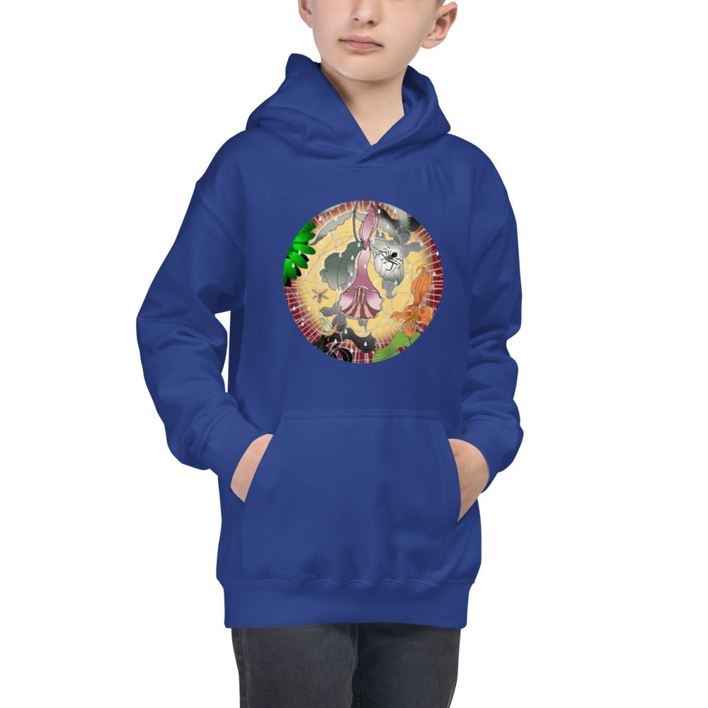 Kids Hoodie, Summer Spider