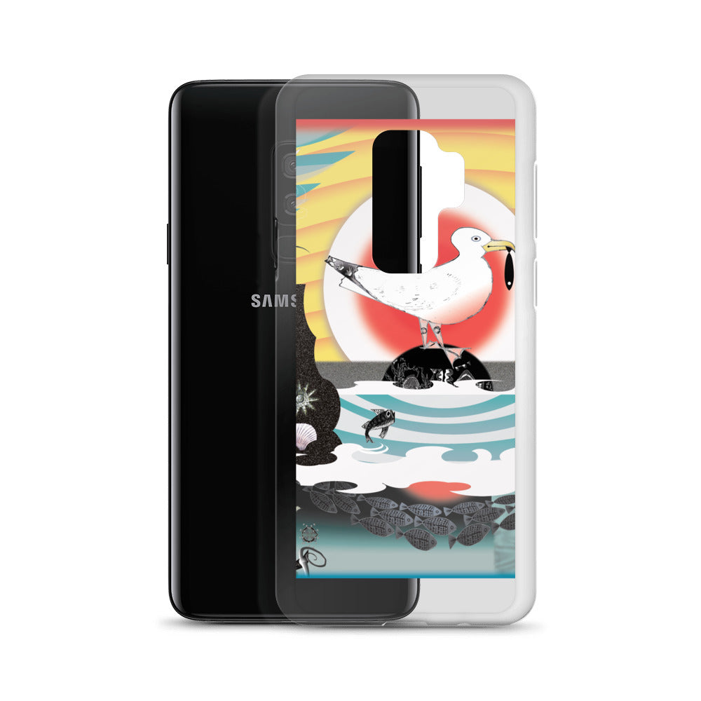 Samsung phone case, Summer Seagull