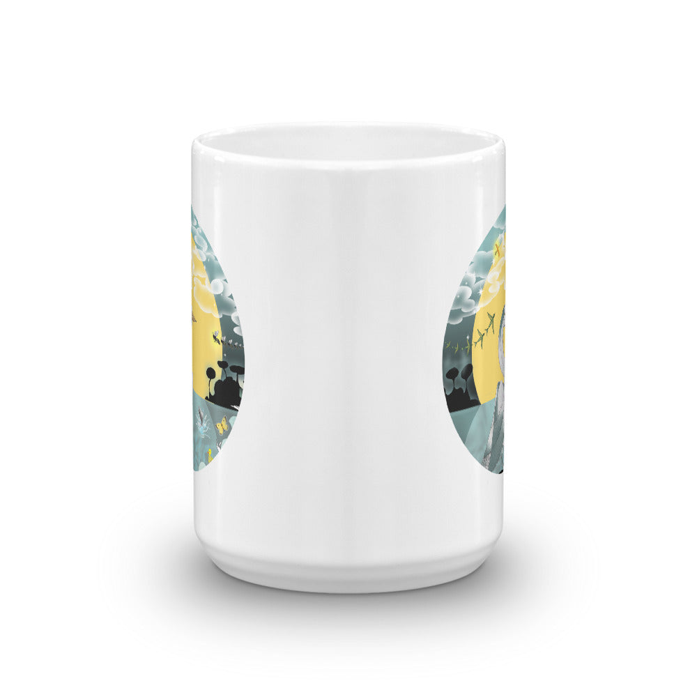 Mug, Spring Egret