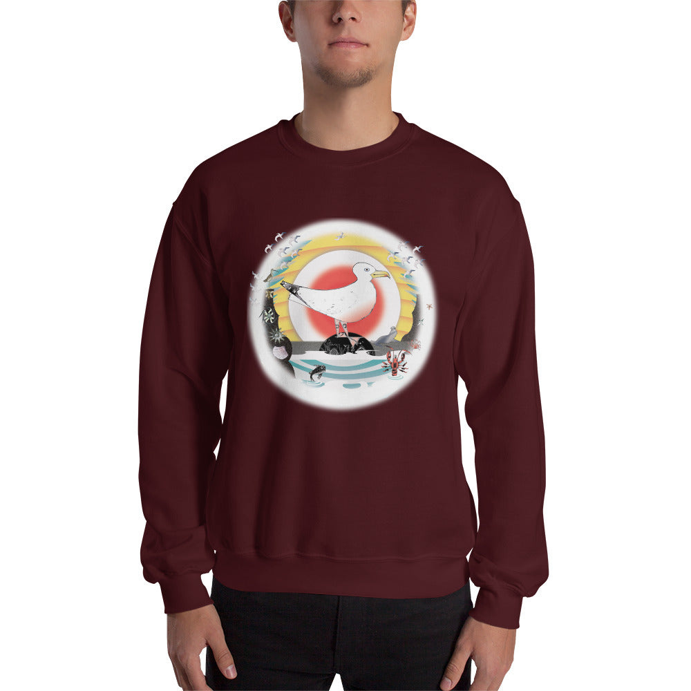 Sweatshirt, Summer Gull