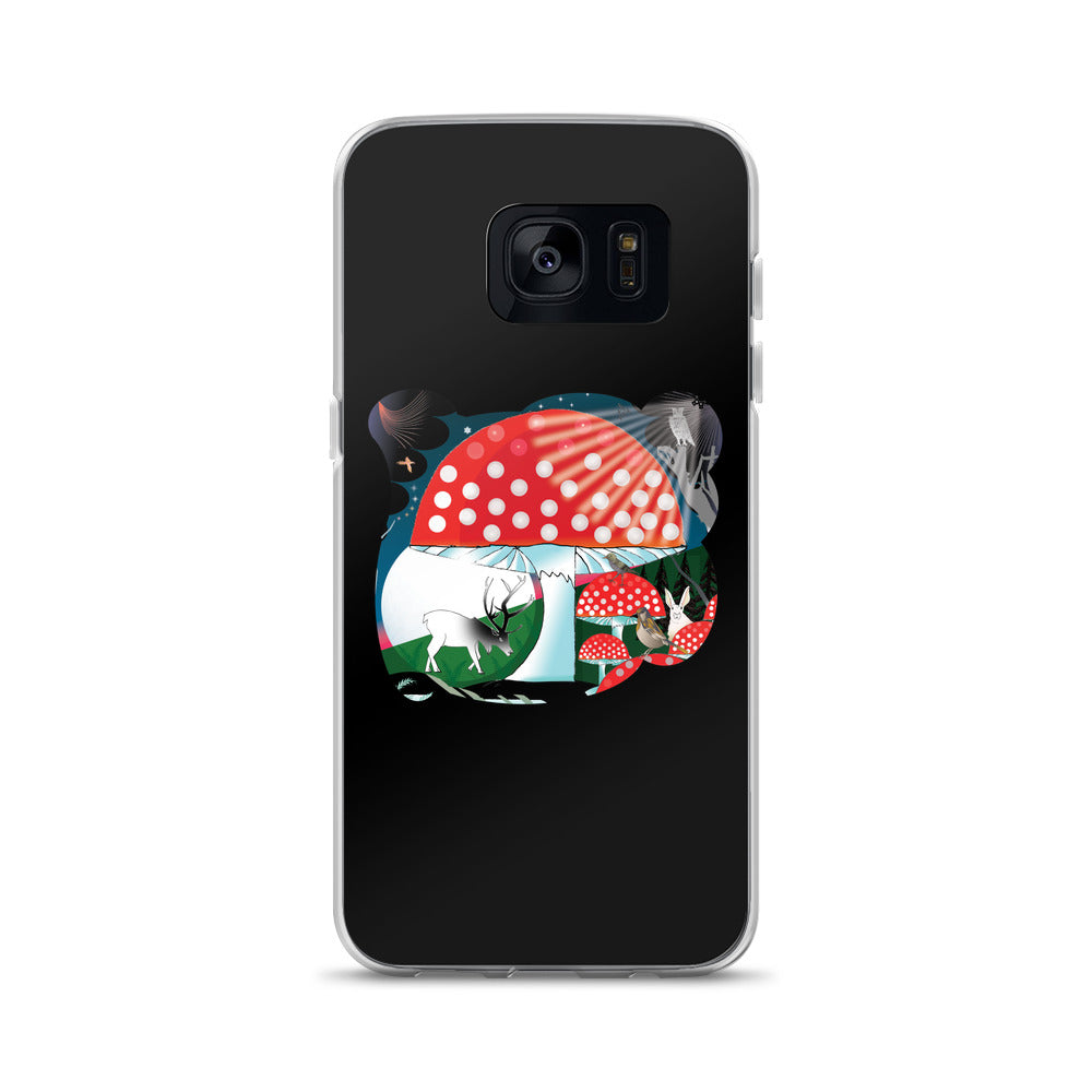 Samsung Case, Winter Mushroom