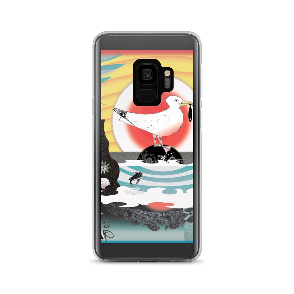 Samsung phone case, Summer Seagull