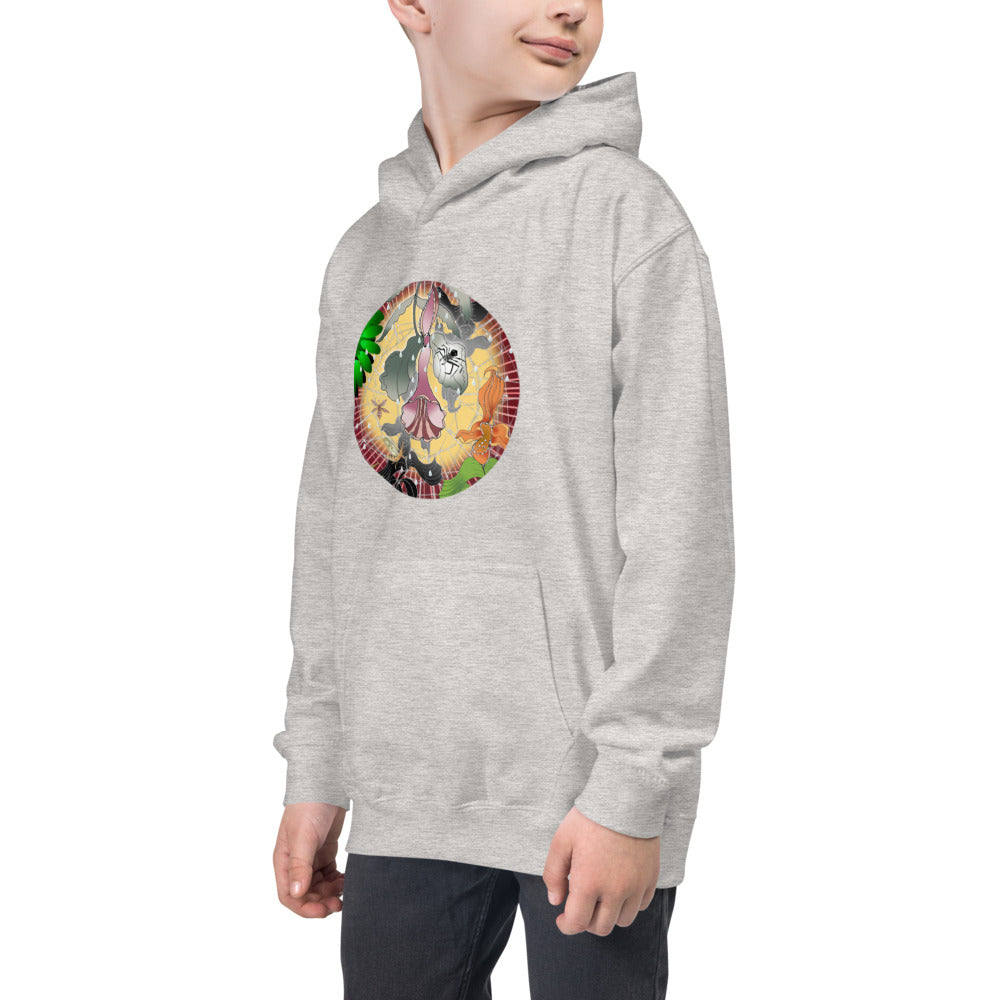 Kids Hoodie, Summer Spider