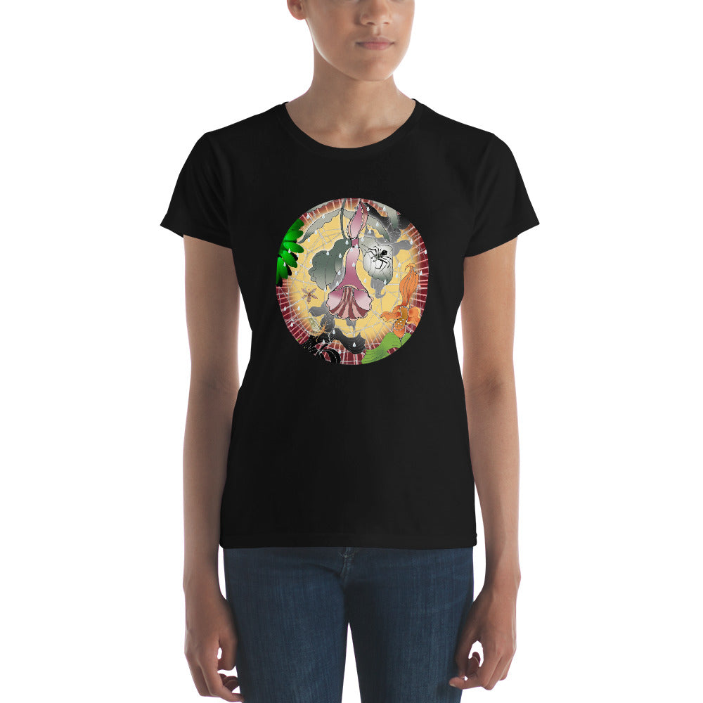 Women's short sleeve t-shirt, Summer Spider