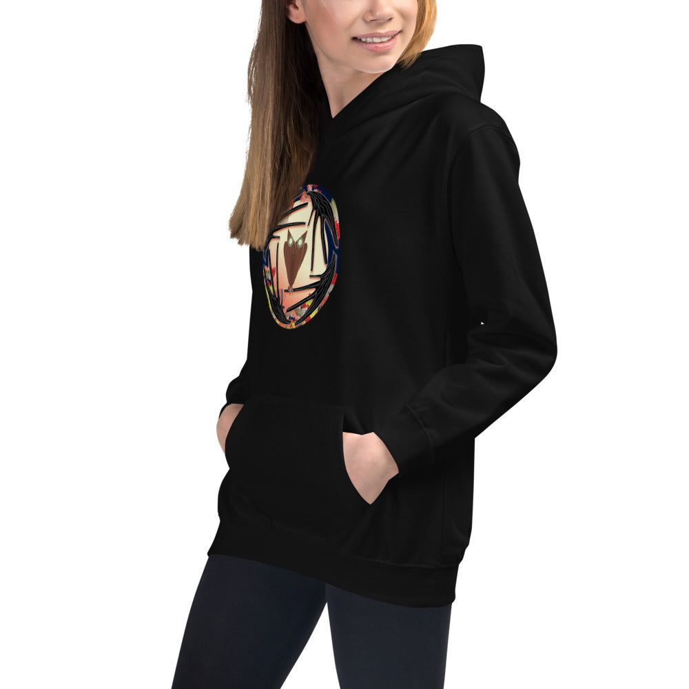 Kids Hoodie, Fall Owl