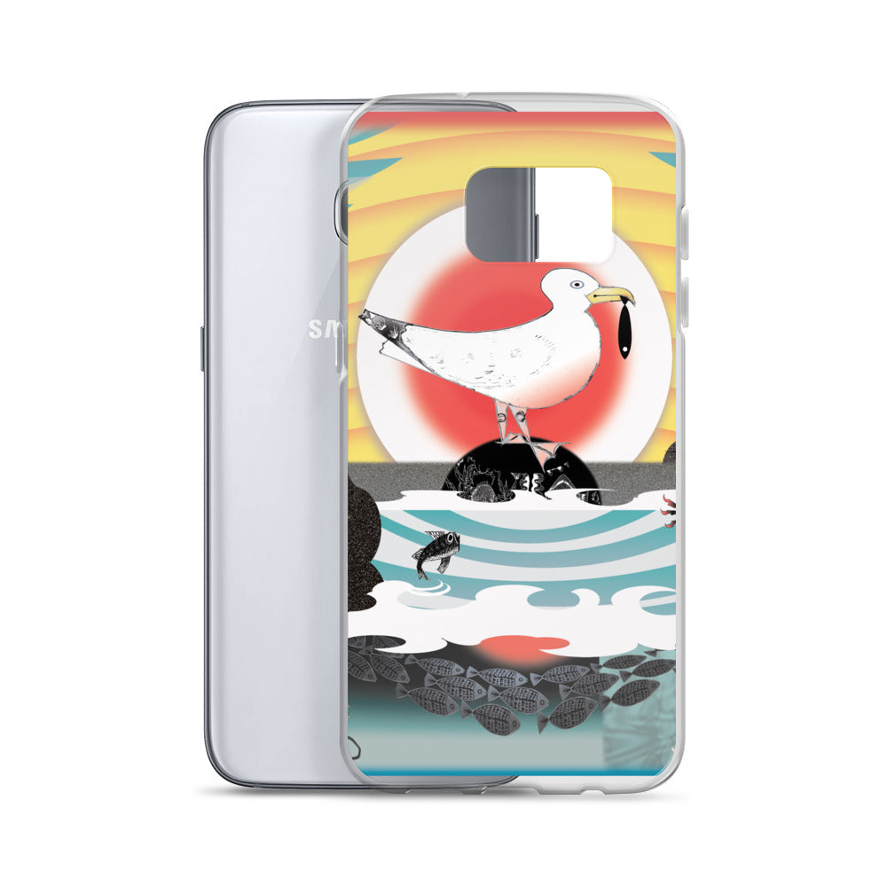 Samsung phone case, Summer Seagull