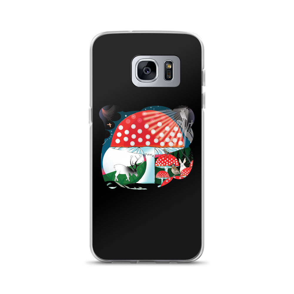 Samsung Case, Winter Mushroom