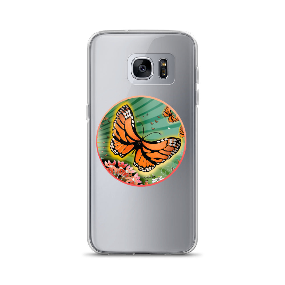 Samsung Case, Summer Monarch