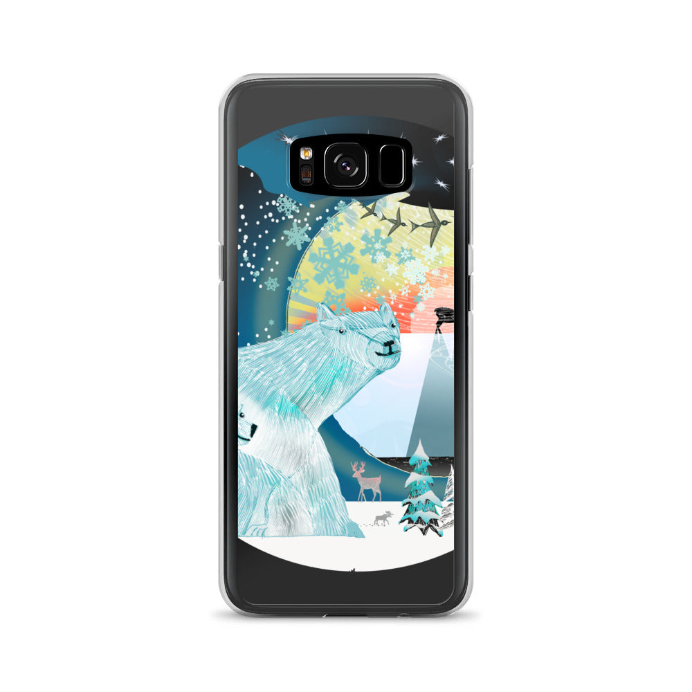 Samsung Case, Winter Bear