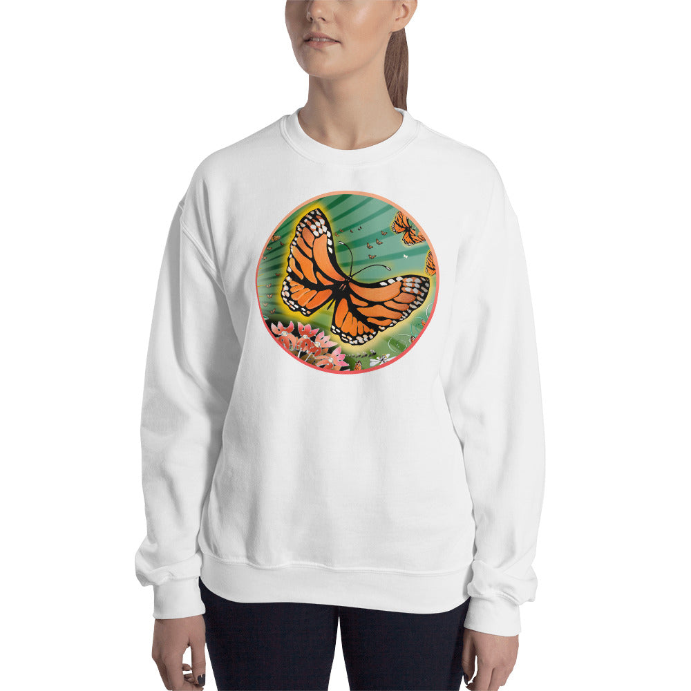 Sweatshirt, Summer Monarch