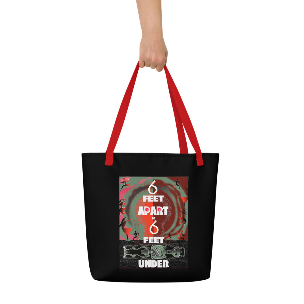 Beach Bag, 6 Feet Apart or 6 Feet Under
