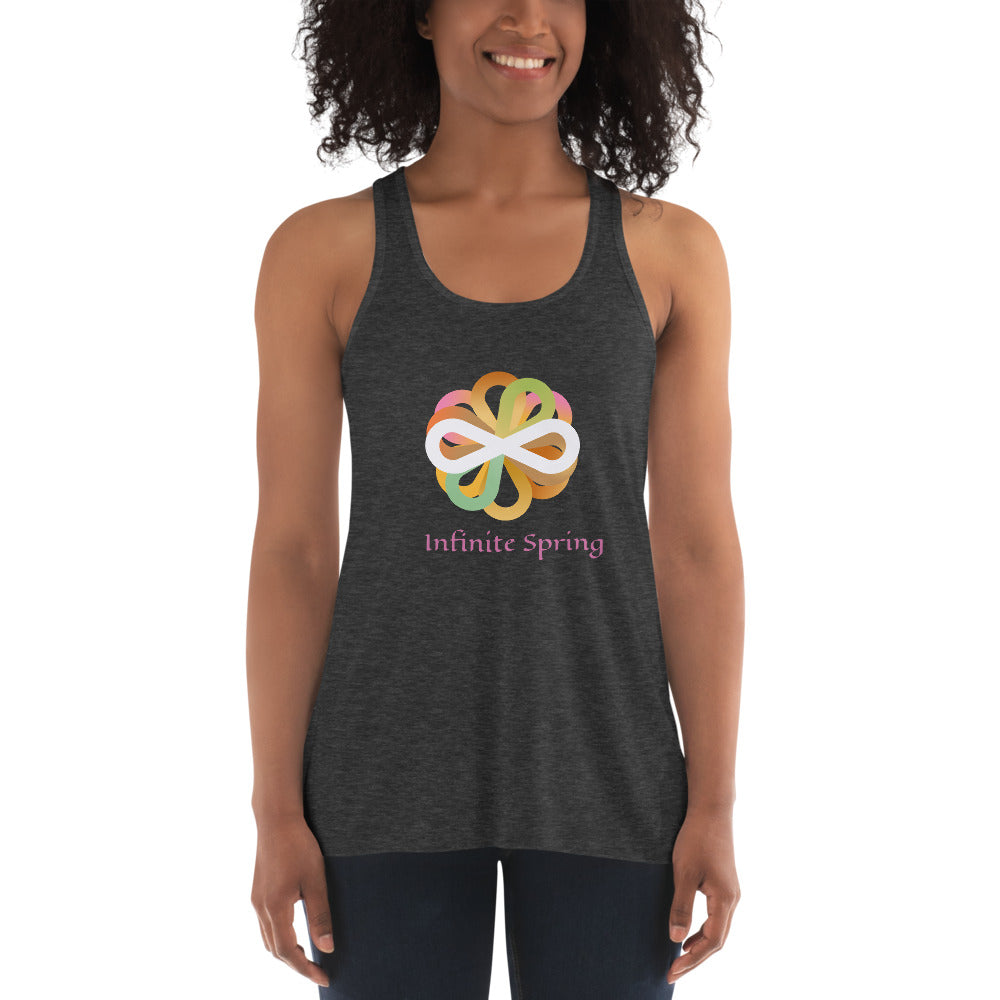 Women's Flowy Racerback Tank, Infinite Spring Sale!