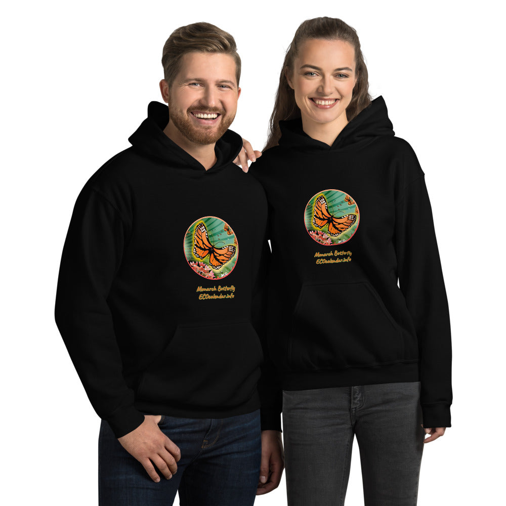 Unisex Hoodie, Summer Monarch