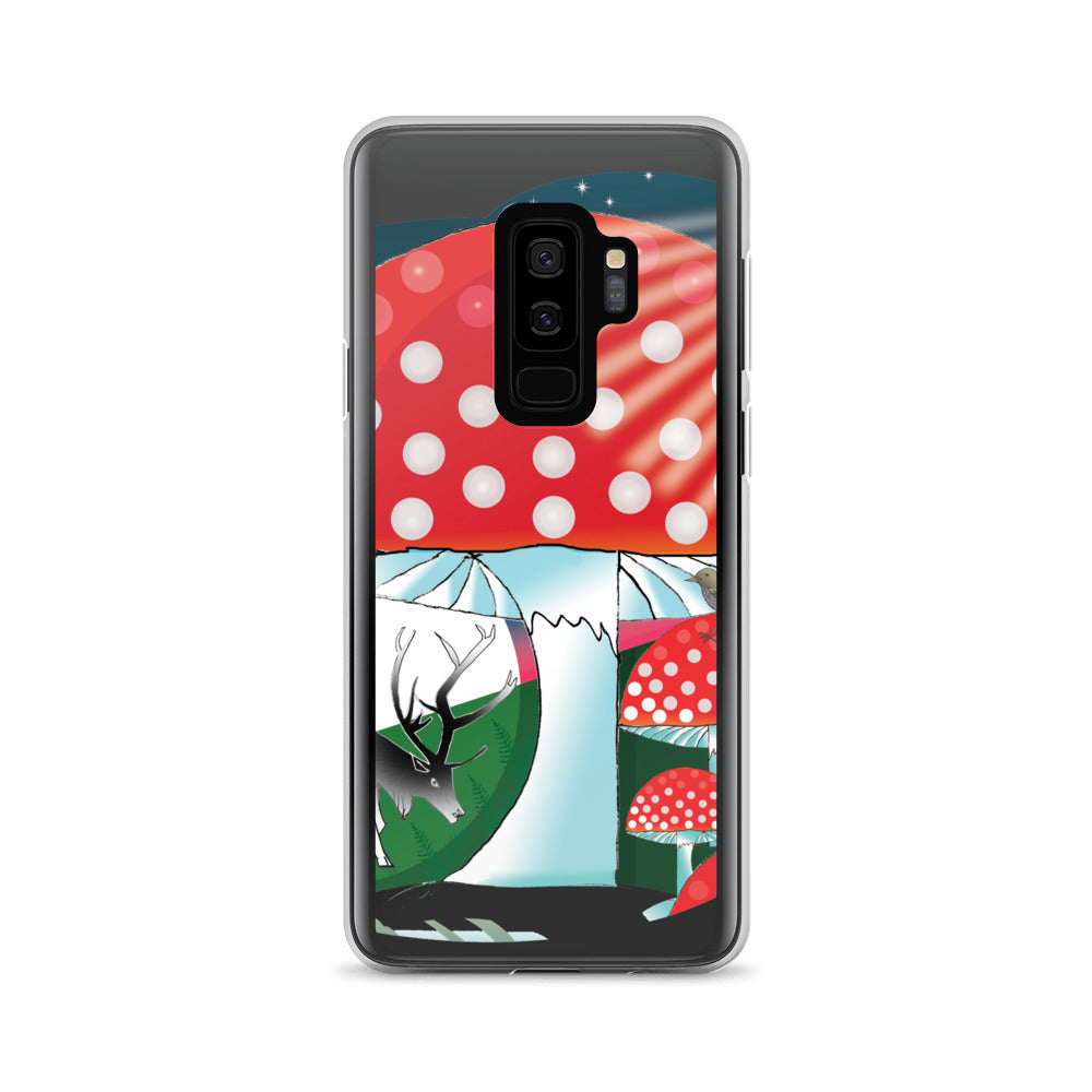 Samsung Case, Winter Mushroom