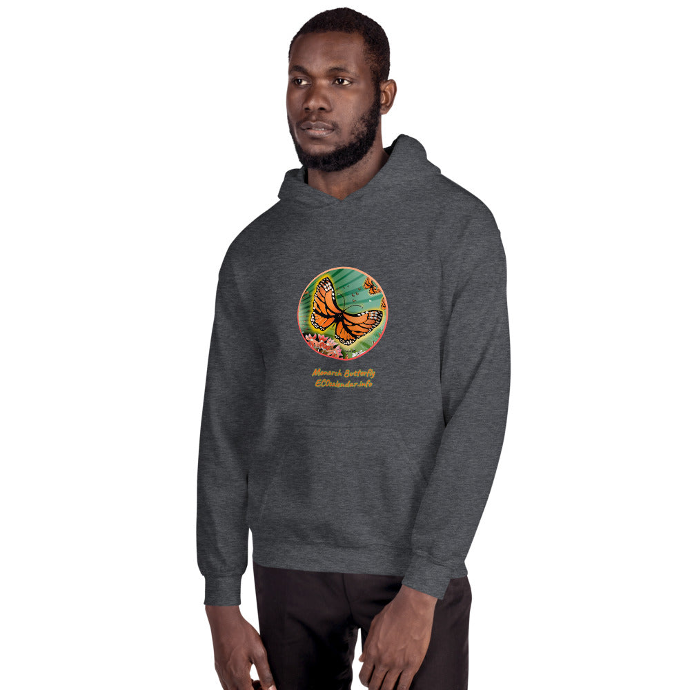Unisex Hoodie, Summer Monarch