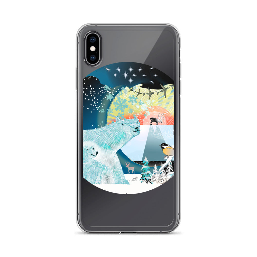 iPhone Case, Winter Polar Bear