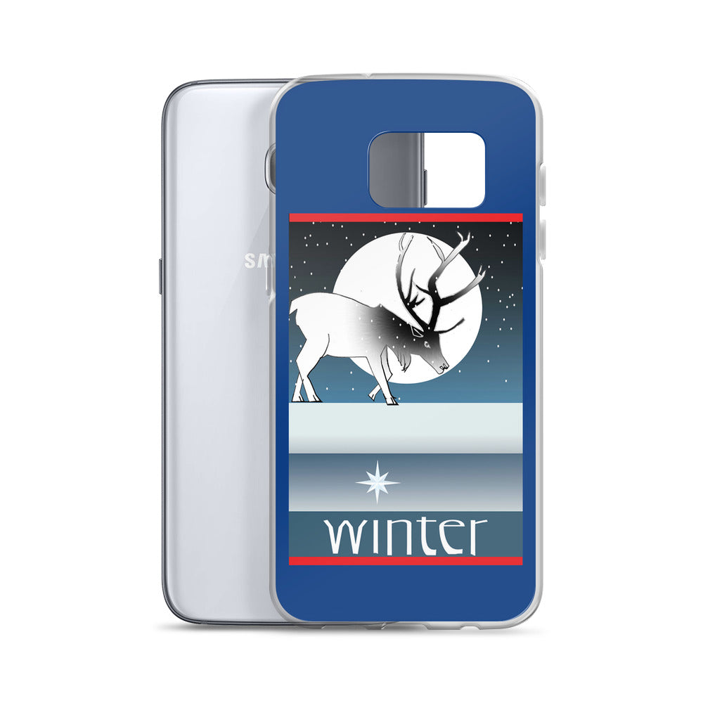 Samsung Case, Winter Deer