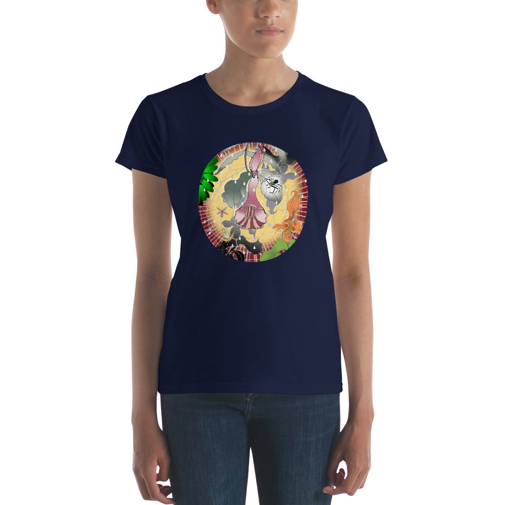 Women's short sleeve t-shirt, Summer Spider