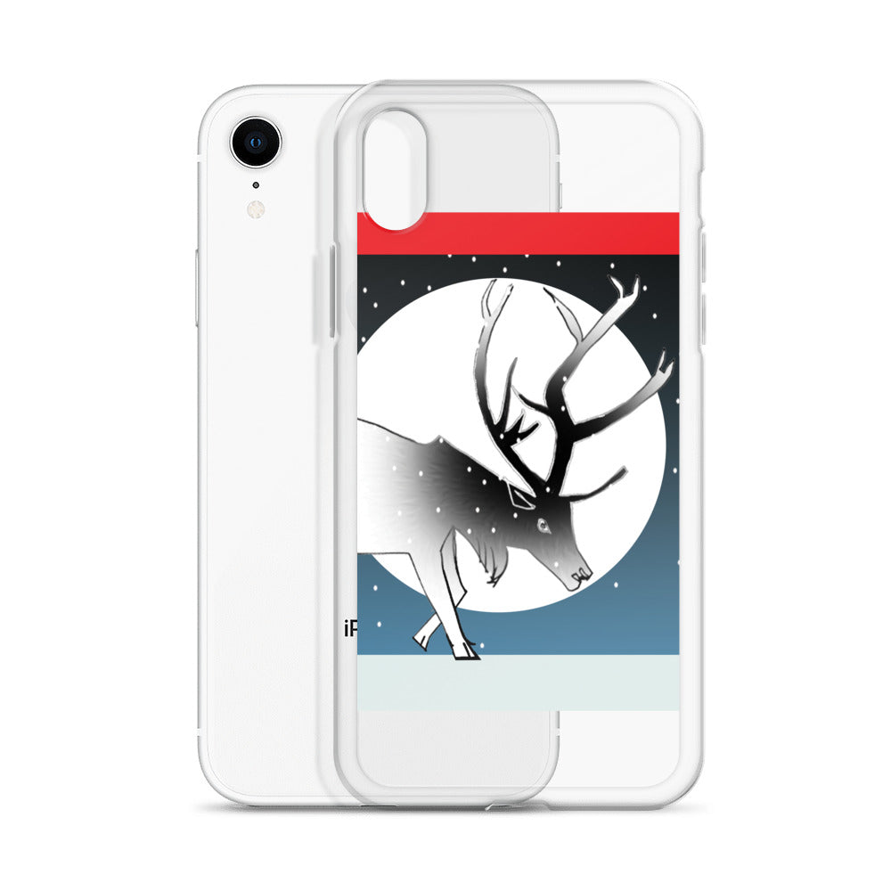 iPhone Case, Winter Stag