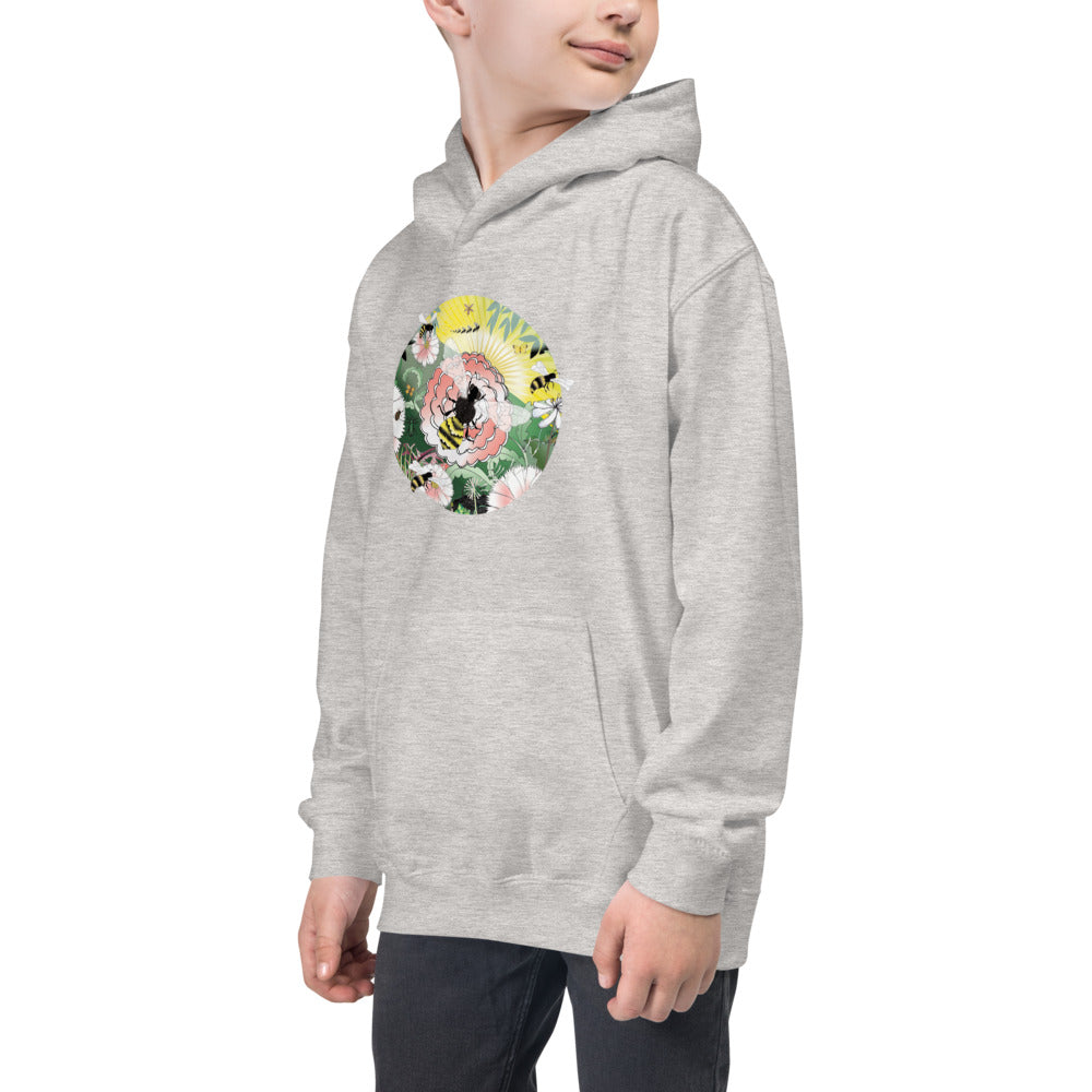 Kids Hoodie, Spring Bee