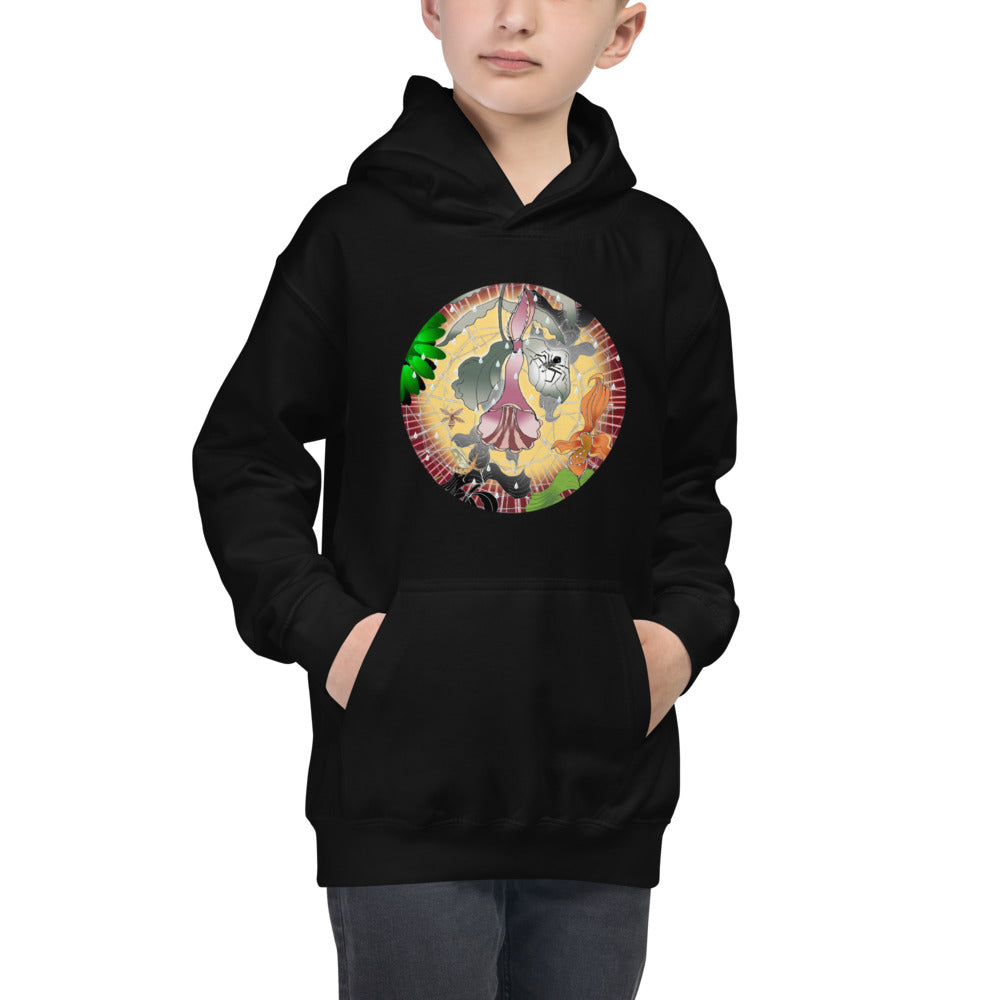 Kids Hoodie, Summer Spider