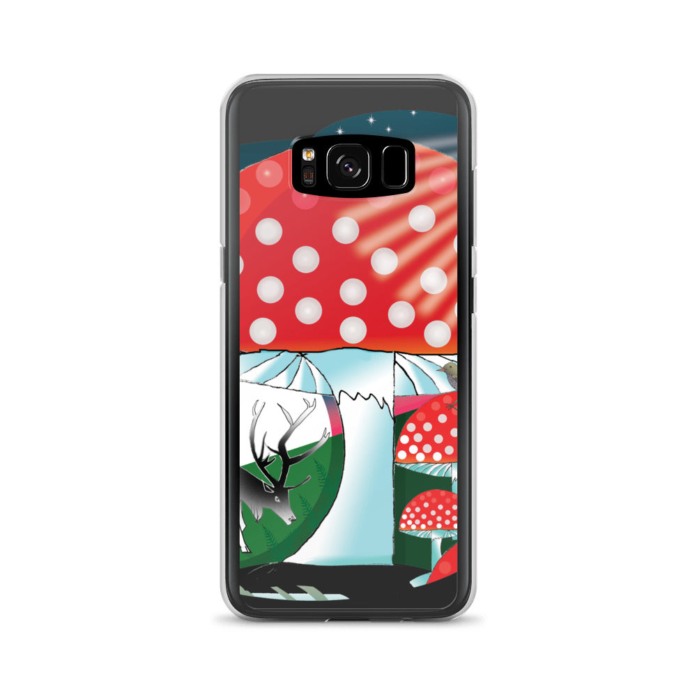 Samsung Case, Winter Mushroom