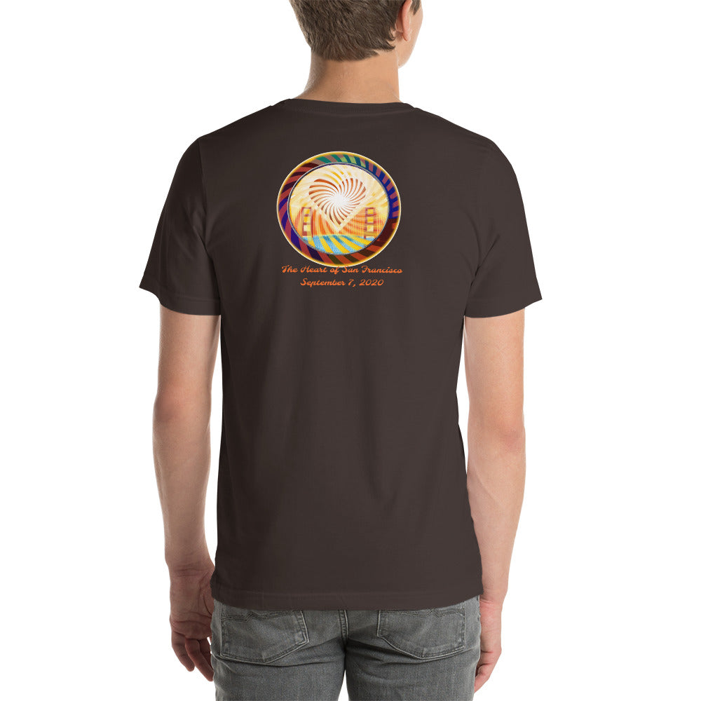Short-Sleeve Unisex T-Shirt, The Heart of San Francisco