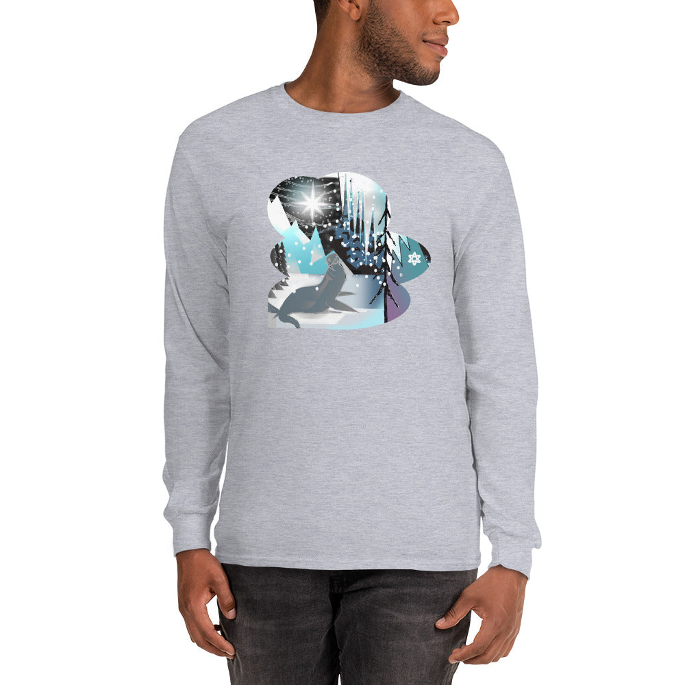 Long Sleeve T-Shirt, Winter Seal