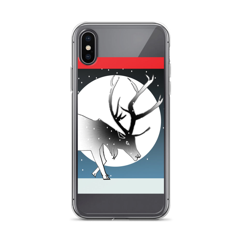 iPhone Case, Winter Stag