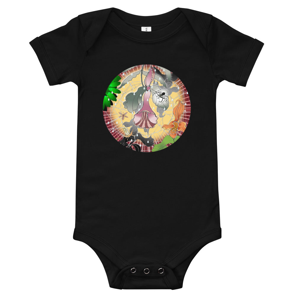 T-Shirt baby onesie, Summer Spider