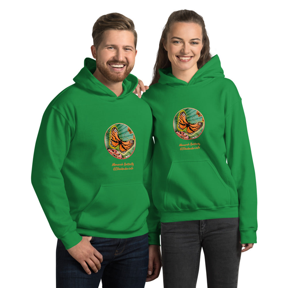 Unisex Hoodie, Summer Monarch